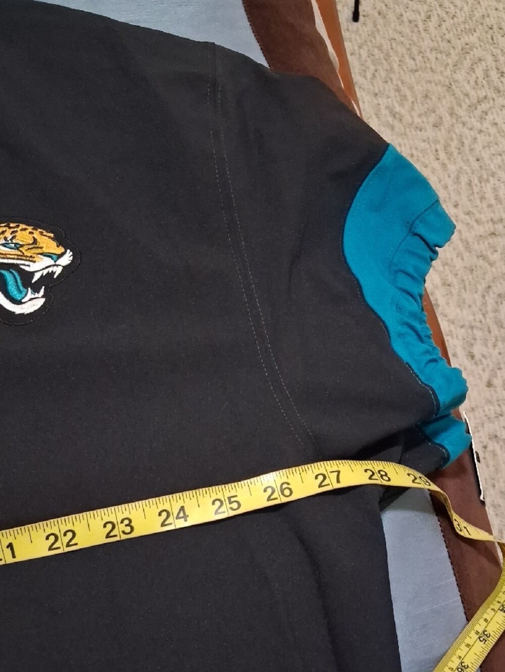 NFL Black Jersey with Teal Trim - Picture 4 of 12